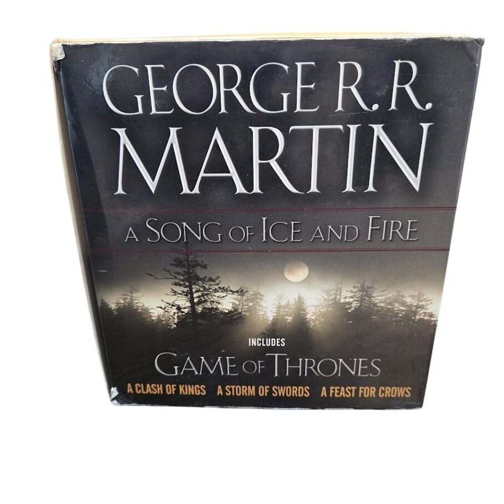 George R.R. Martin Game of Thrones 2 Book Set with Box SEE DESCRIPTION - Picture 3 of 7